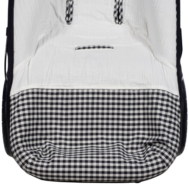 Chancelière Été I Love Vichy Noir Walking Mum Produit 4