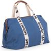 Sac à Langer Mommy Club Signature - Cuir Vegan, 22L, Matelas Inclus, Attaches Poussette, Bandoulière, Blanc Teddy