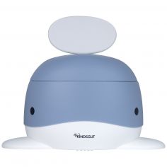 Pot pour bébé Baleine Bleu pigeon - Kindsgut