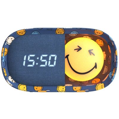 Réveil 2 en 1 Dreamy Smiley World Blue