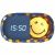 Variation Bleu, noir, jaune du produit Réveil 2 en 1 Dreamy Smiley World Blue de la marque MOB