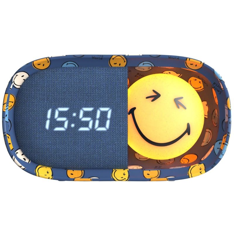 Réveil 2 en 1 Dreamy Smiley World Blue MOB Produit 1
