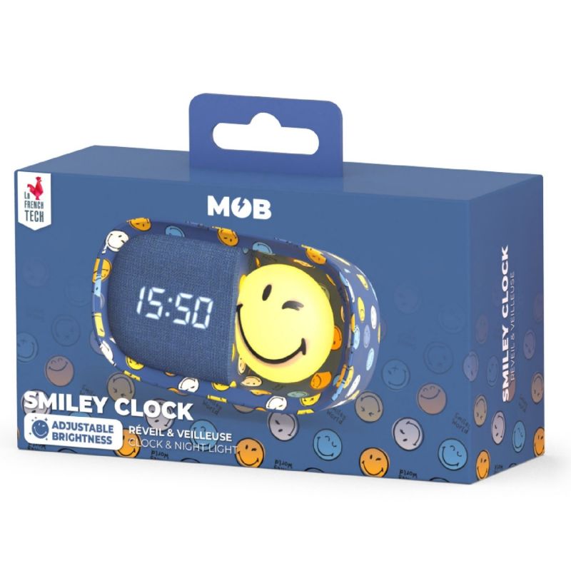 Réveil 2 en 1 Dreamy Smiley World Blue MOB Packaging 6