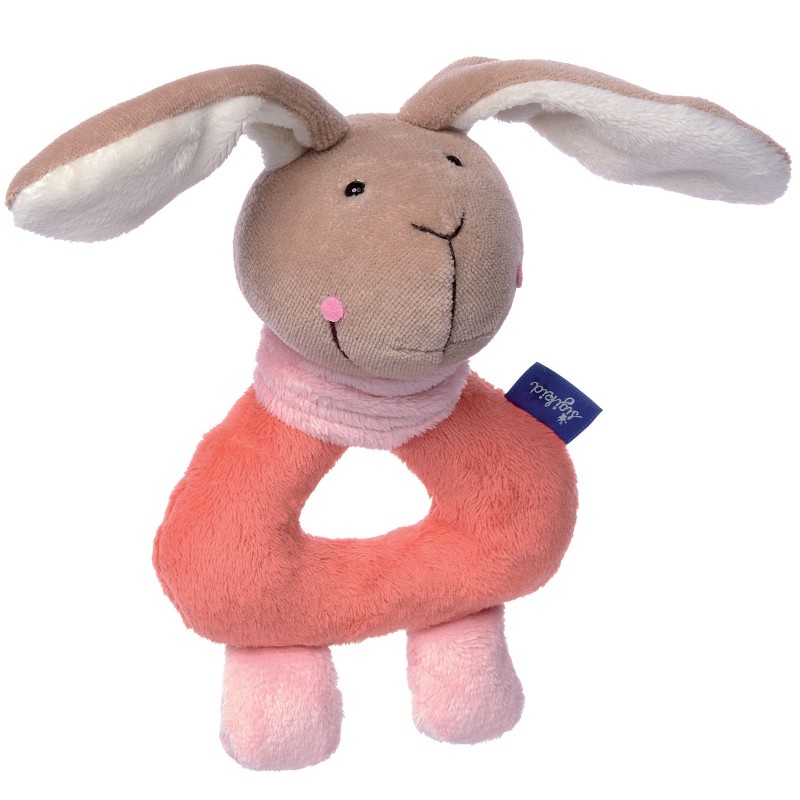 Hochet anneau lapin pastel Blue Sigikid