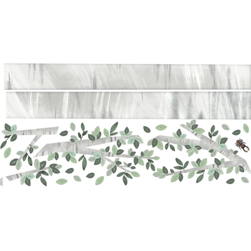 Planche de stickers XL arbre Big Birch Tree (130 x 34 cm) Lilipinso