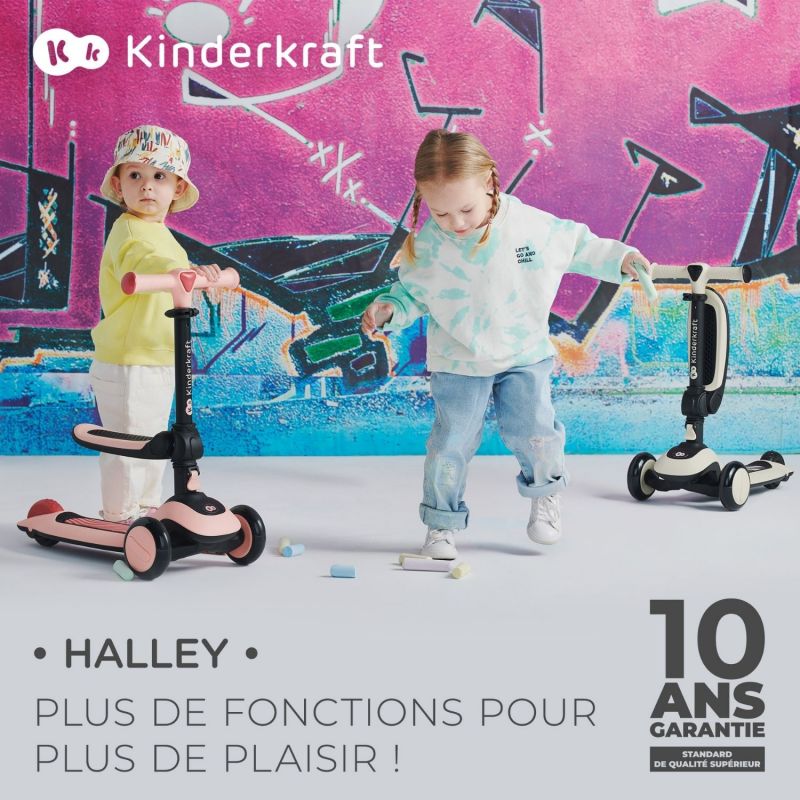 Porteur évolutif Halley 2 Pink Kinderkraft Ambiance 2