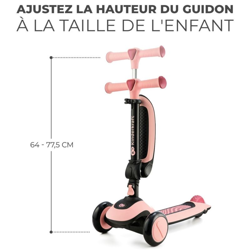 Porteur évolutif Halley 2 Pink Kinderkraft Produit 7
