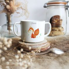 Tasse Bébé anti fuites, Cadeau Naissance ou Baptême - Gravure