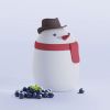 Boîte repas isotherme Bestie Foodie Bonhomme de Neige (600 ml) Asobu Ambiance 2