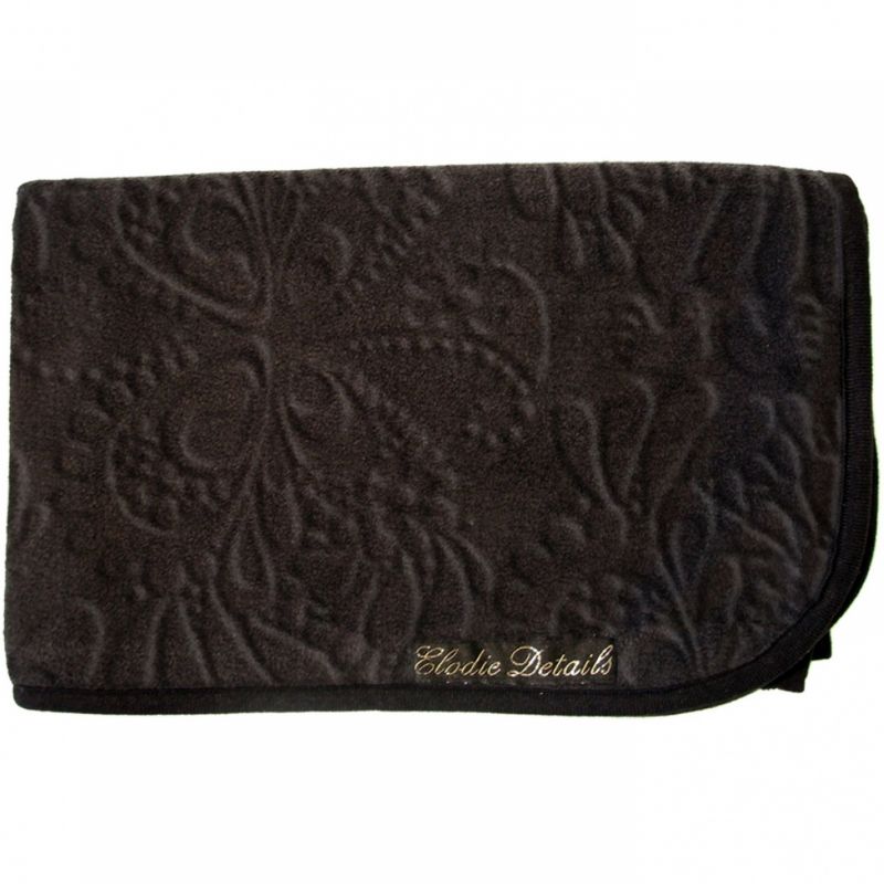 Couverture Pearl Velvet Black Edition (70 x 100 cm) Elodie Details