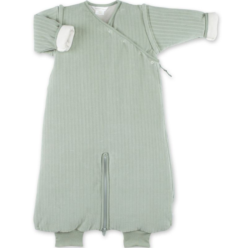 Gigoteuse chaude Magic Bag Pady Velvet Vert de gris TOG 3 (70 cm) Bemini