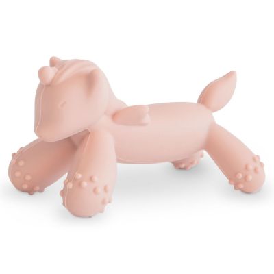 Jouet de dentition Figurine Licorne rose  par Mushie