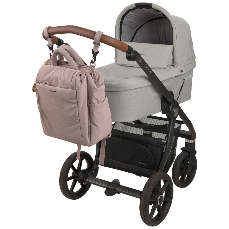 Sac à dos à langer Minoa rose poudré (39x18 cm) Lässig Produit 5