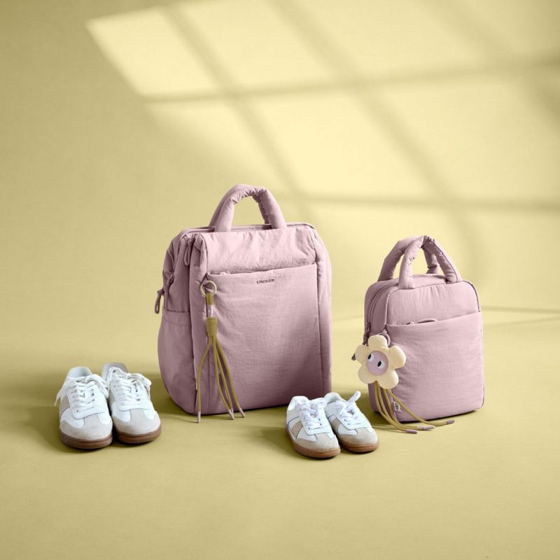 Sac à dos à langer Minoa rose poudré (39x18 cm) Lässig Ambiance 9