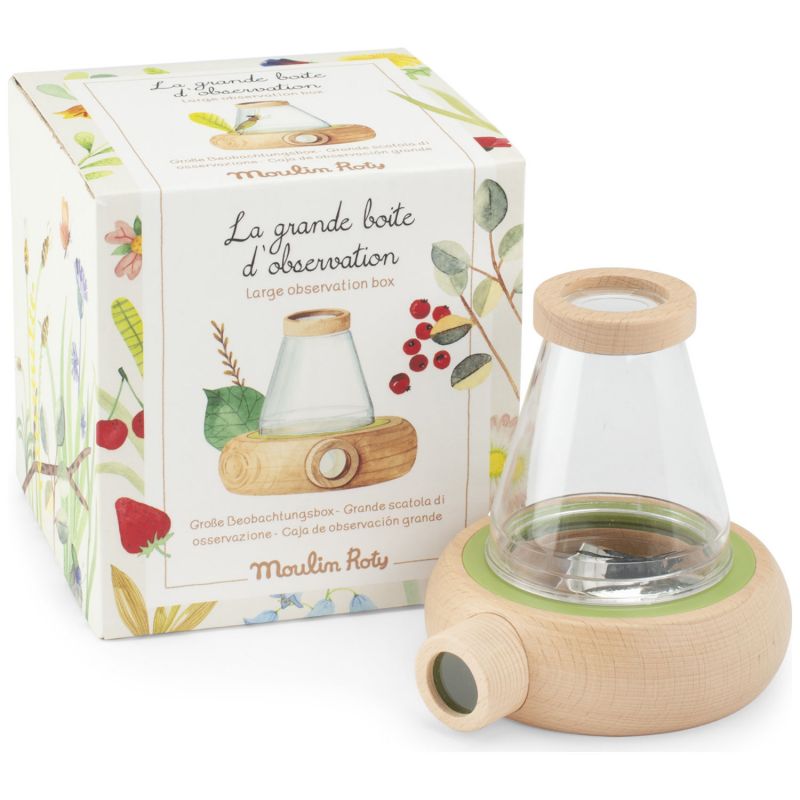 Grande boîte d'observation Le Botaniste Le Jardin du Moulin Moulin Roty Packaging 8