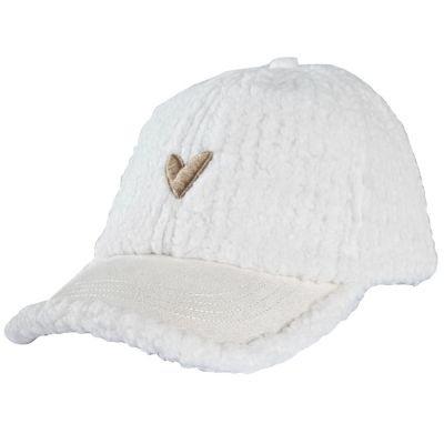 Casquette Love enfant blanc Zakuw