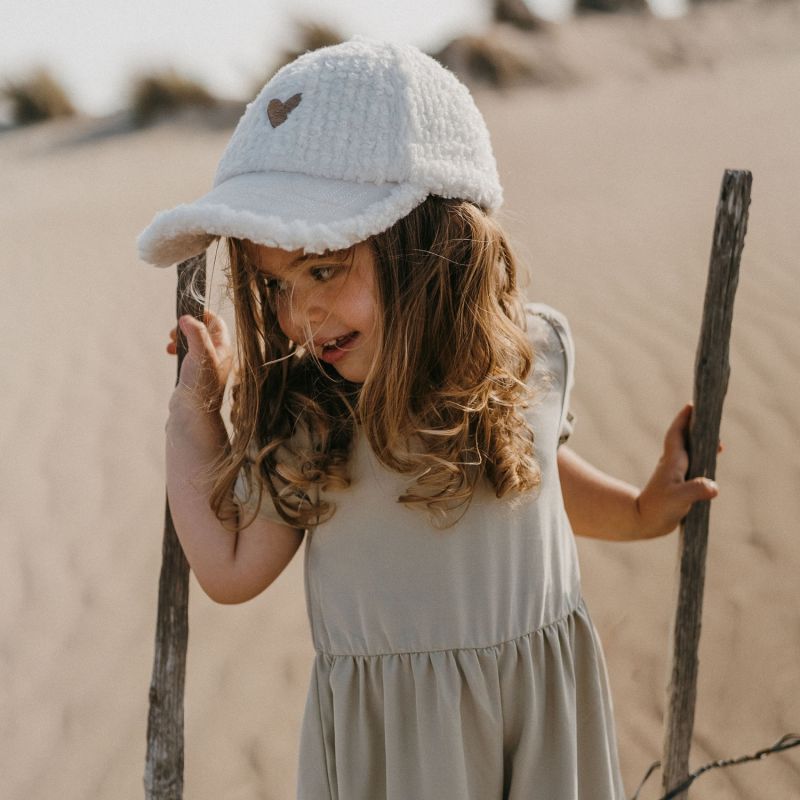 Casquette Love enfant blanc Zakuw Ambiance 2