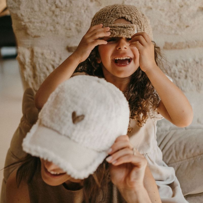 Casquette Love enfant blanc Zakuw Ambiance 6