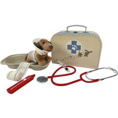 Valise de vétérinaire avec chien - Reconditionné  par Egmont Toys
