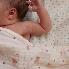 Lot de 2 langes en mousseline Bows (70 x 70 cm)