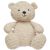 Variation Ecru du produit Peluche ours Teddy Bear Natural (25 cm) de la marque Jollein