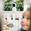 Babyphone vidéo DVM2050 avec caméra et écran (5 pouces) Alecto Ambiance 4