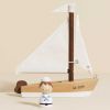 Voilier et son captaine en bois FSC Le Toy Van Ambiance 3