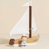 Voilier et son captaine en bois FSC Le Toy Van Ambiance 4