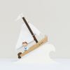 Voilier et son captaine en bois FSC Le Toy Van Ambiance 5