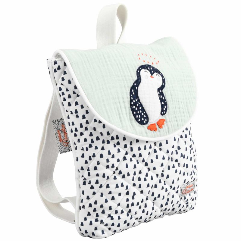 Sac à dos bébé Pingouin Maison Nougatine