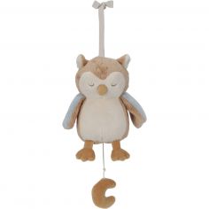 Peluche musicale hibou Forest Friends - Little Dutch