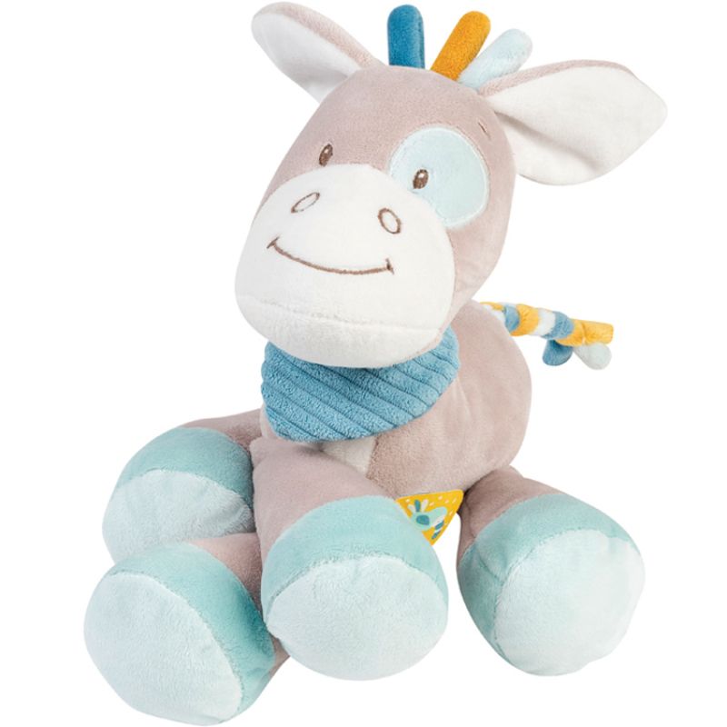 Peluche Tim le cheval Tim & Tiloo beige (30 cm) Nattou