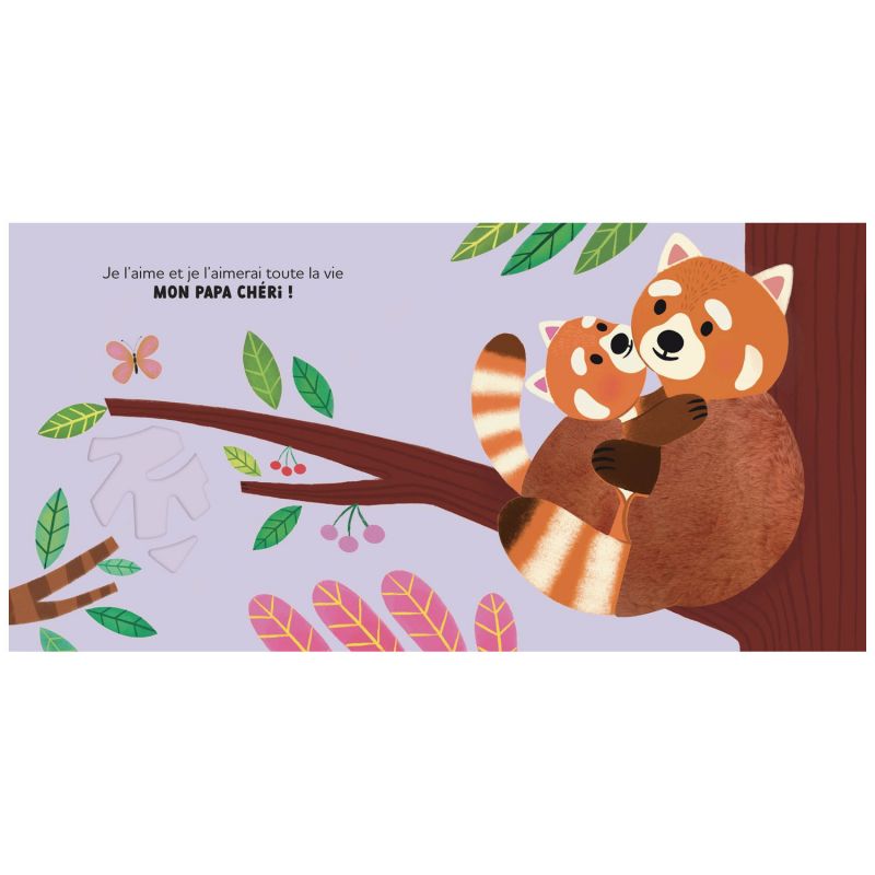 Livre Histoires à câliner Mon papa à moi Auzou Editions Produit ouvert 2