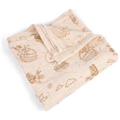 Lange emmaillotage Dreamy Adventurers (120 x 120 cm) Filibabba