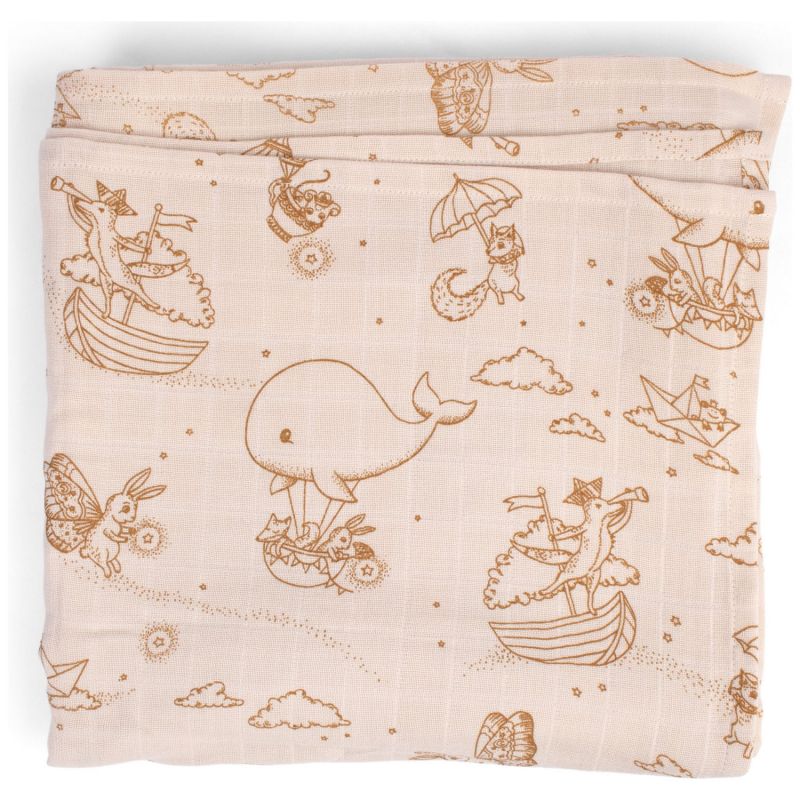 Lange emmaillotage Dreamy Adventurers (120 x 120 cm) Filibabba Produit 3