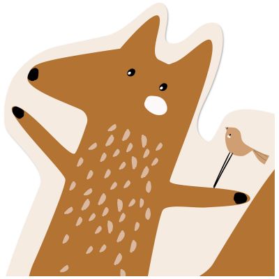 Tapis de sol Edgar le renard