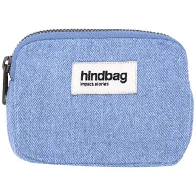 Porte-monnaie Lili Denim Bleu  par Hindbag