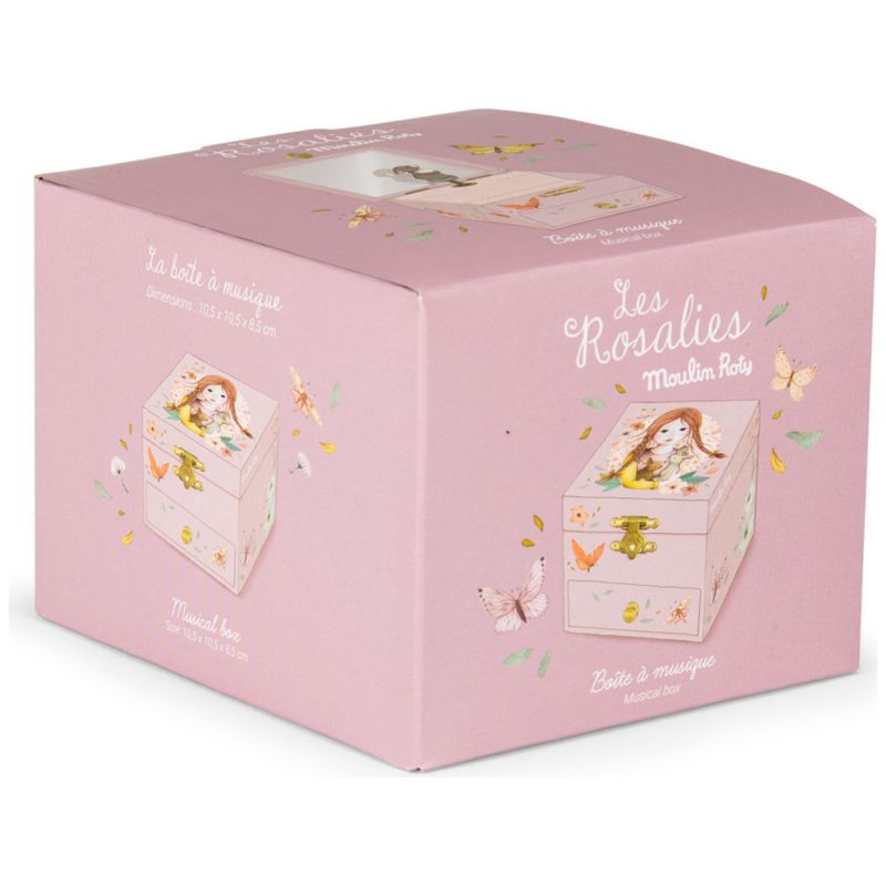 Boîte à bijoux musicale Les Rosalies Moulin Roty Packaging 8