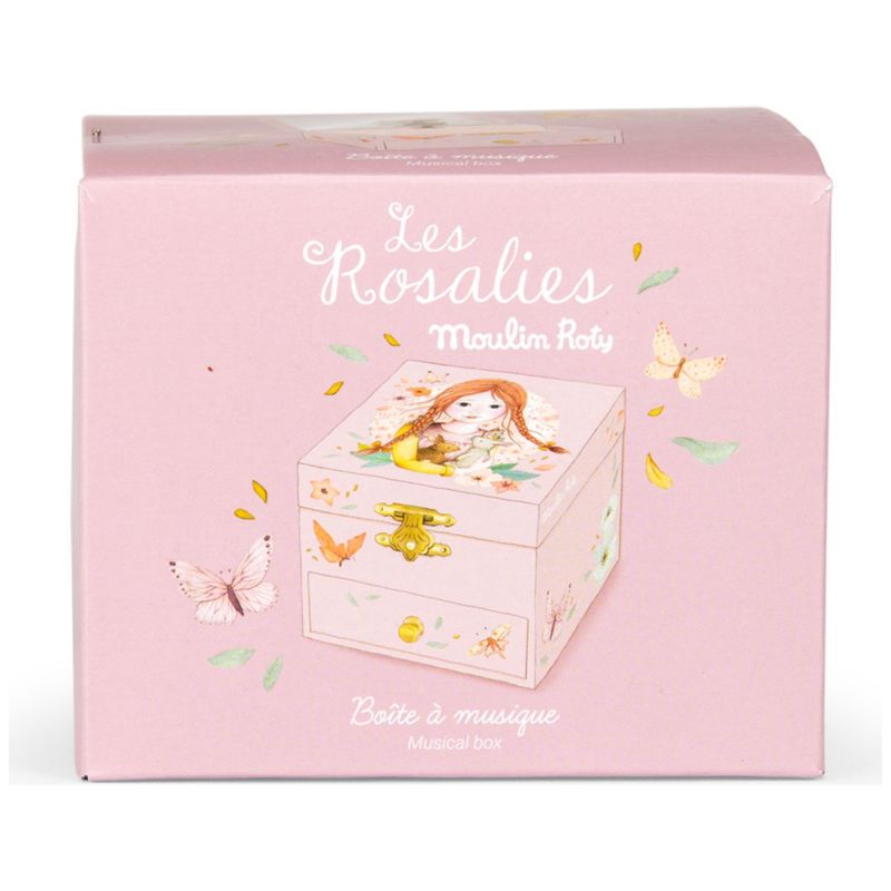 Boîte à bijoux musicale Les Rosalies Moulin Roty Packaging 9