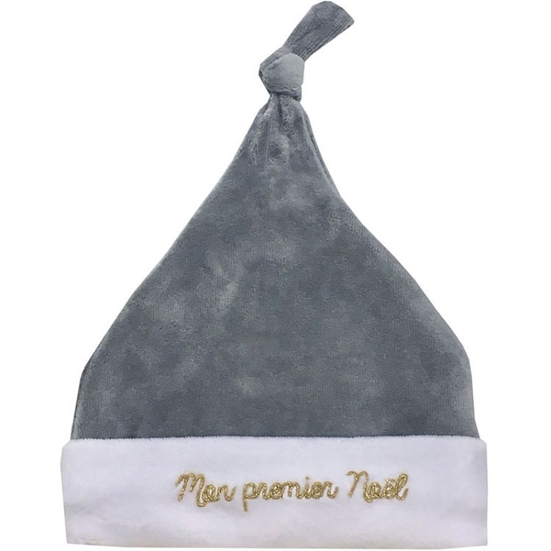Bonnet velours Mon Premier Noël (3-6 mois) BB & Co