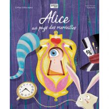 Livre à découpes Alice au Pays des Merveilles  par Sassi Junior