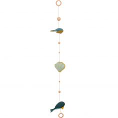 Guirlande marine baleine bleue - L'oiseau bateau