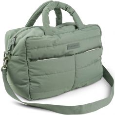 Sac à langer matelassé vert - Done by Deer