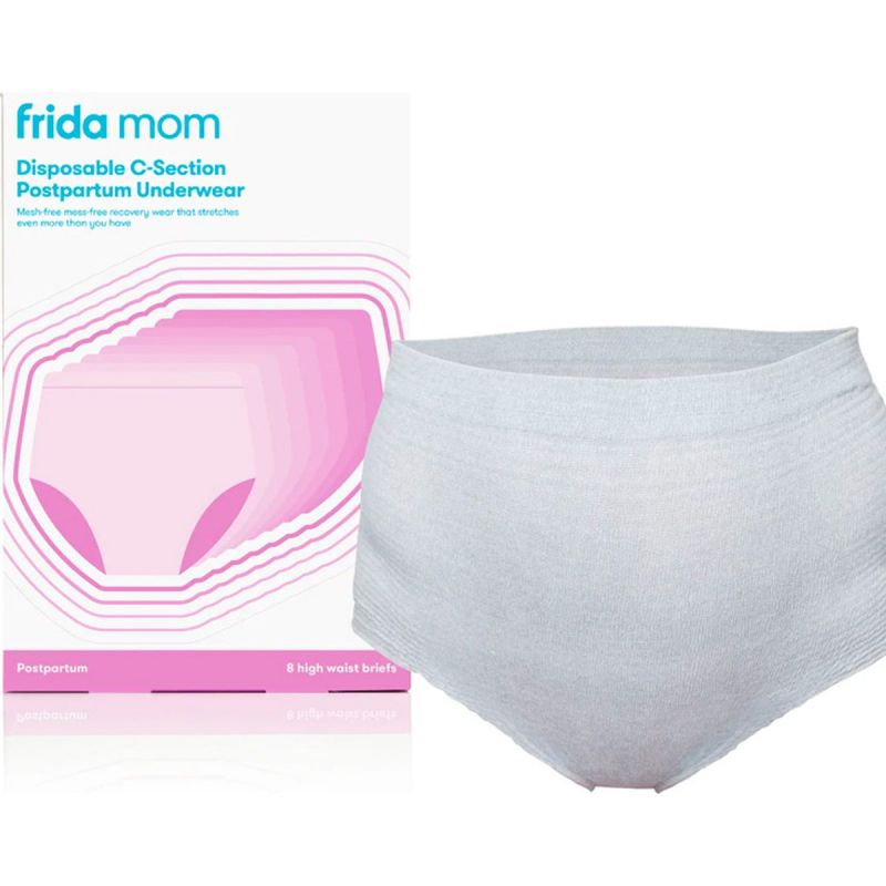 Lot de 8 sous-vêtements post-partum jetables pour césarienne Frida Produit 1