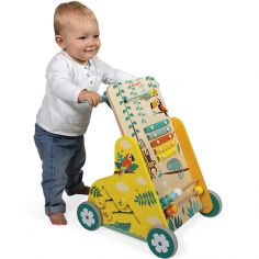 Chariot de marche multi-activités en bois Tropik