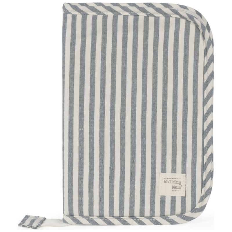 Protège carnet de santé Praliné Rayures Matcha Walking Mum Produit 1