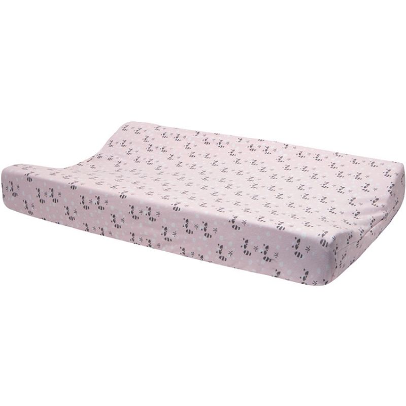 Housse de matelas à langer Racoon Pink (75,5 x 45 cm) Luma Babycare