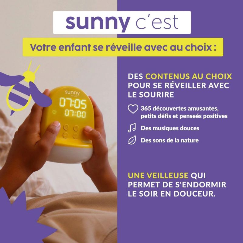 Réveil enfant Sunny (dès 3 ans) Morphée Ambiance 7