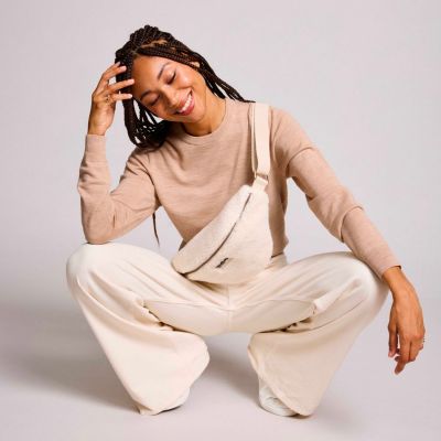 Sac banane Olivia Teddy Arctique