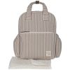 Sac à dos à langer Praliné Rayures Moka Walking Mum Produit 1